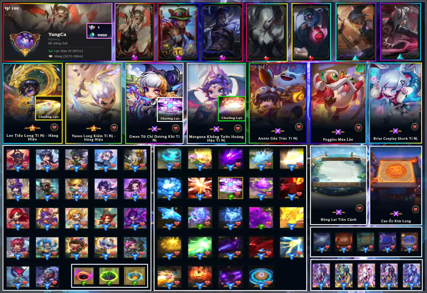Acc sieu vip combo hang hieu dep